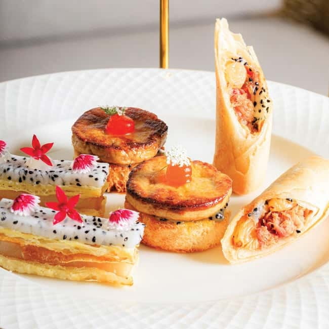 Chiang Mai InterContinental Afternoon Tea & Teresa Teng Room - The Dragon Fruit Afternoon Tea set: more than a pretty theme
