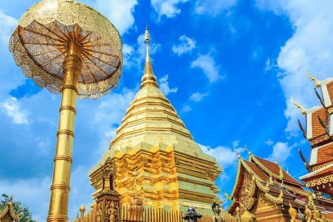 CHIANG MAI: Join Tour Half day Doi Suthep-Doi Pui Meo Village - The Temple Setting, Plus a Clear Viewpoint at 1,053 Meters