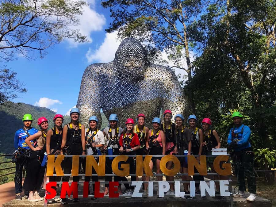 Chiang Mai: Kingkong Smile Zipline with Lunch and Transfers - Key points I’d mark on your map