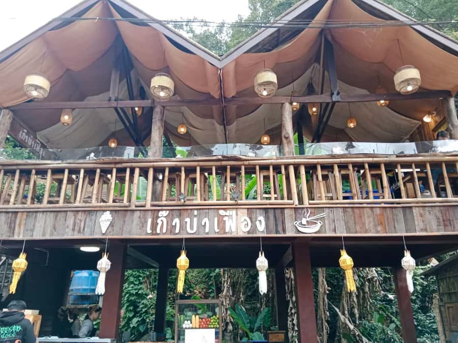 Chiang Mai: Mae Kampong Village, Hot Springs & Bor Sang Tour - Lunch in Mae Kampong: simple, included, and timed after walking