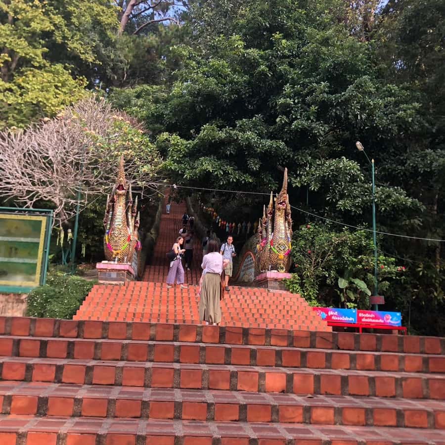 Chiang Mai Monk's Trail Wat Pha Lat & Visit Wat Doi Suthep - Getting Picked Up Near Thaphae Gate (And What If You Live Farther Out)