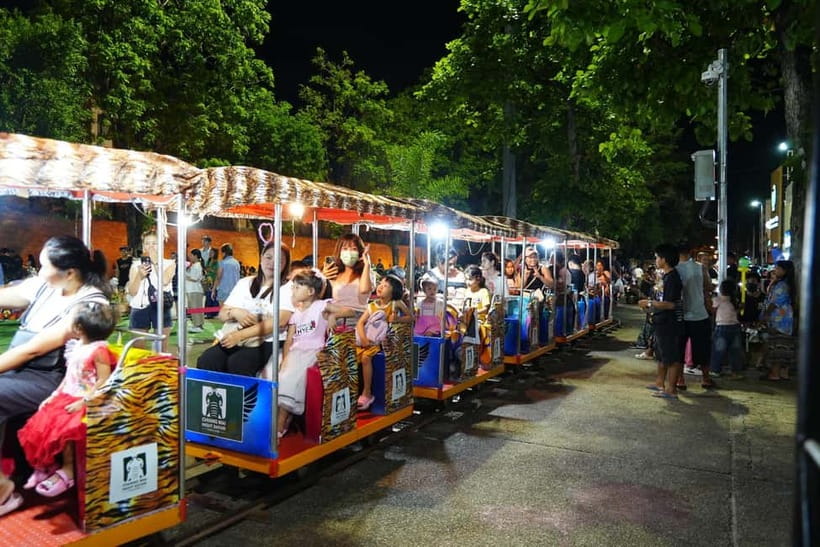 Chiang Mai Night Safari Ticket & Tram Rides Optional Pickup - Walking Trails at Your Own Pace, Where the Safari Mood Hits