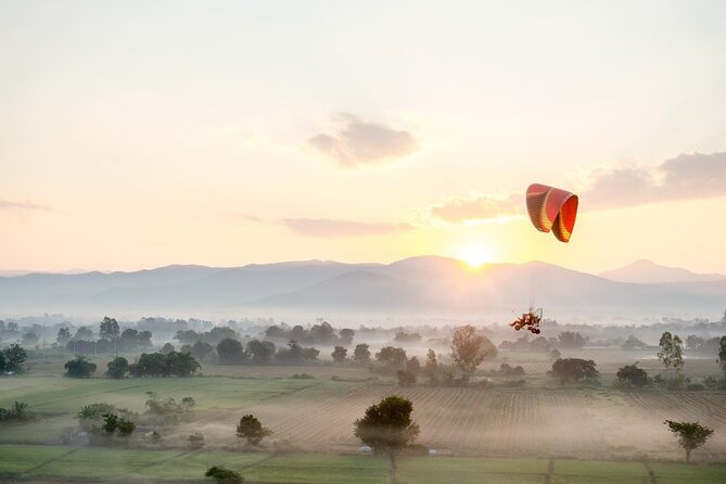Chiang Mai Paramotor Flying Experience - The Ride Itself, From Takeoff Moments to Landing Afterglow
