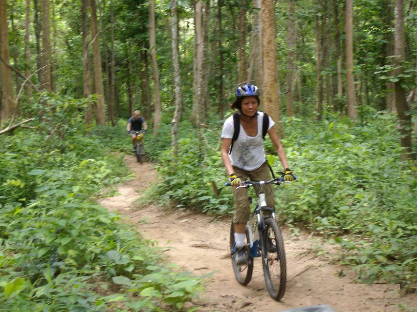 Chiang Mai: Rainforest Guided Mountain Biking Tour - Rainforest single-track, dam swims, and a half-day pace that works