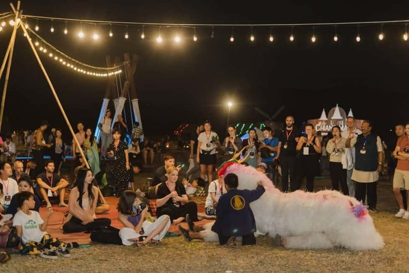 Chiang Mai Sky Lanterns Festival 2025 - The monk chanting moment and the mass lantern release