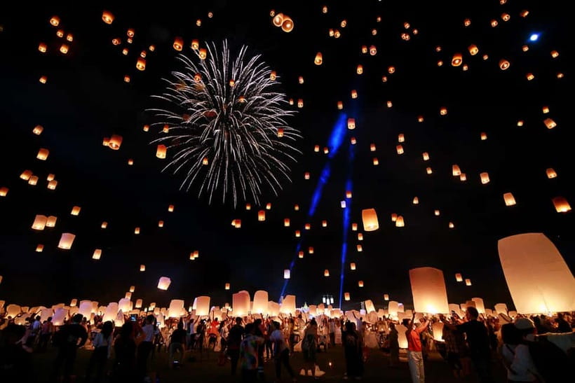 Chiang Mai Sky Lanterns Festival 2025 - After the lanterns: shuttle buses back to where you started
