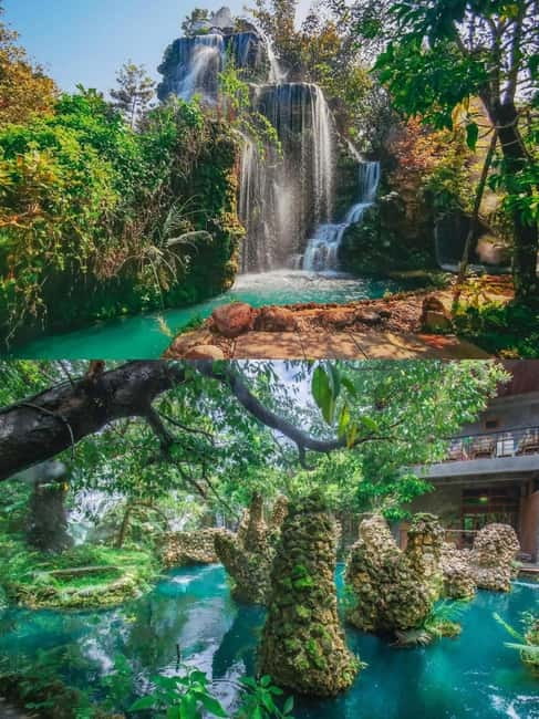 Chiang Mai: Sticky Waterfall & Angel Waterfall Park Day Tour - Sticky Waterfall plus Dan Tewada, the best kind of Chiang Mai contrast