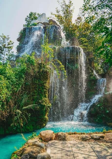 Chiang Mai: Sticky Waterfall & Angel Waterfall Park Day Tour - Seven-color fountain and Rainbow Springs: why the scenery feels extra special