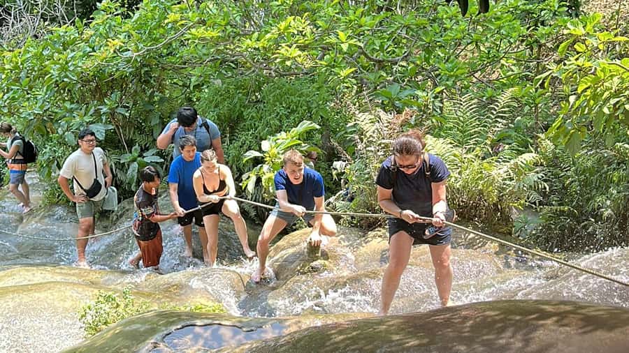 Chiang Mai : Sticky waterfall (Half Day Tour) Hotel Transfer - Sticky Waterfall in Chiang Mai: What the Climb Feels Like