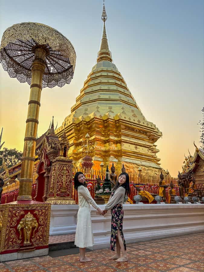 Chiang Mai: Sunrise DoiSuthep | WatPhaLat | iPhoneSnap - Wat Pha Lat, a forest-temple stop made for unusual angles