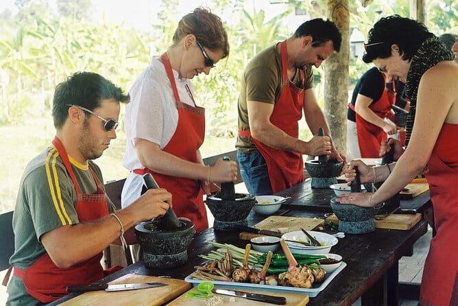 Chiang Mai Thai Cooking Organic Farm with Local Market Tour - Market Morning: herbs, spices, and the shopping skills you keep