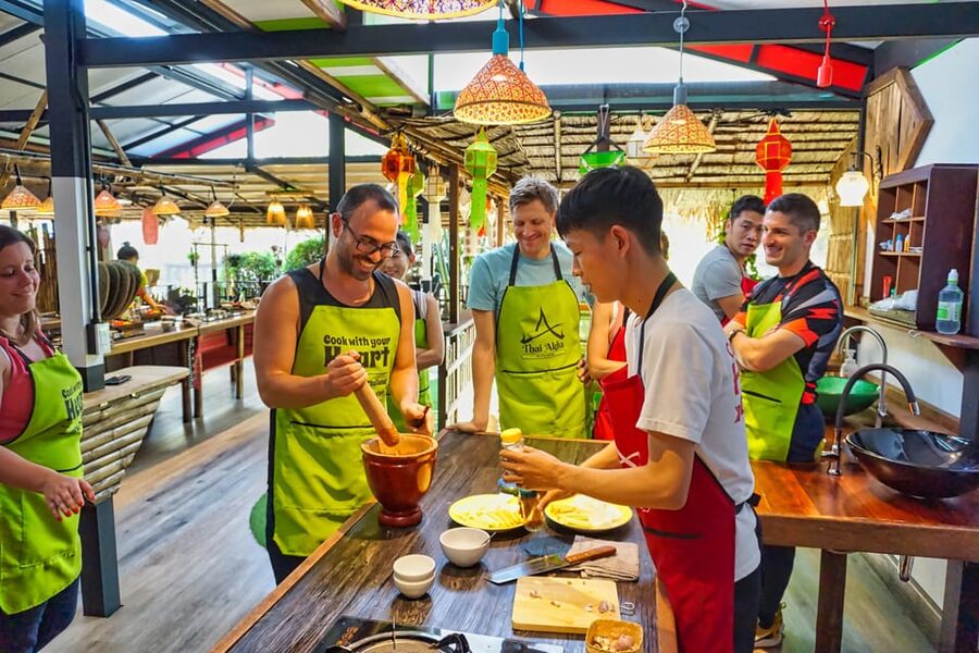 Chiang Mai: Traditional Thai-Akha Cooking Class& Market Tour - Taking Home the Recipes: How to Use the Cookbook Later