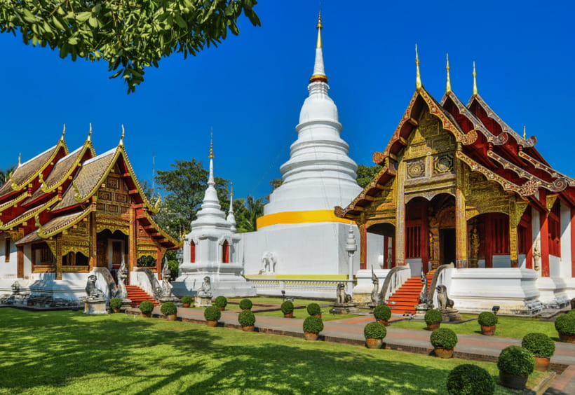 Chiang Mai Tuk Tuk: Old City Private Day Tour - Wat Phra Singh: Lanna architecture and the Lion Buddha image