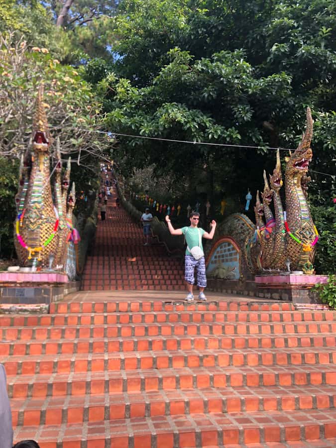 Chiang Mai: Wat Umong, Wat Pha Lat And Wat Doi Suthep Tour - Wat Umong: The Tunnel Under the Pagoda for Near-Silent Meditation