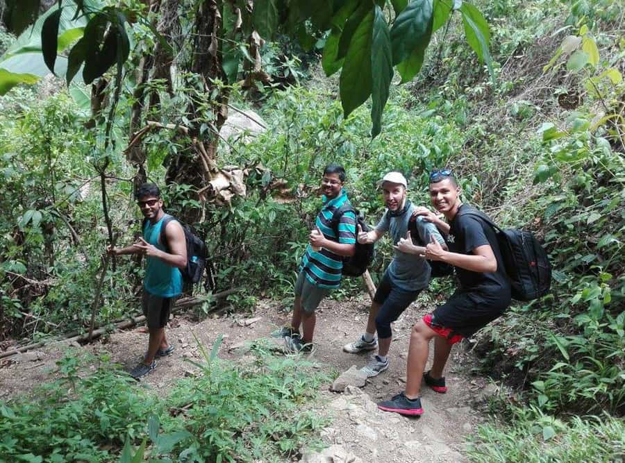 Chiang Mai: Whitewater Rafting and Waterfall Trekking Tour - The waterfall trek through orchards and jungle, plus a real swim chance