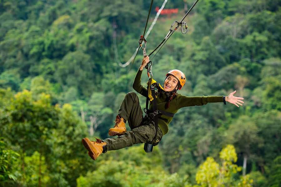 Chiang Mai: Zipline Adventure at Skyline Jungle Luge - Arrival: kitting up, safety briefing, and a calm start