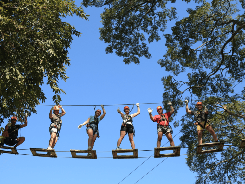 Chiang Mai: Zipline adventure with lunch & city hotel pickup - Choosing your course: HRC Small, Medium, Large, Zipline A, Zipline B