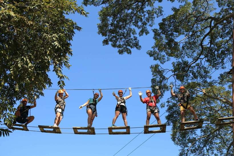 Chiang Mai: Zipline & High Rope Park with Lunch & Transfer - Zipline or high ropes: how to pick the right level