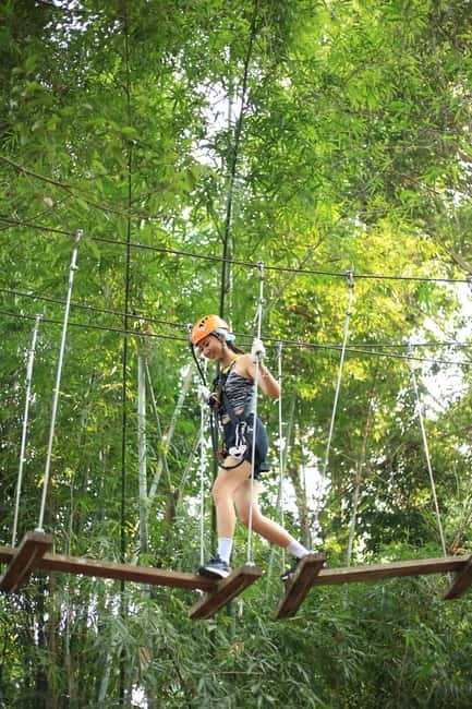 Chiang Mai: Zipline & High Rope without Lunch & Transfer - Playground Time for Kids, Calm Time for Adults