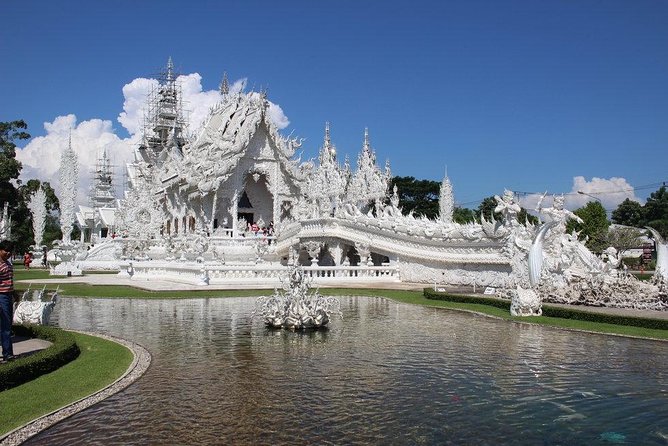 Chiang Rai Day Tour from Chiang Mai: White Temple & More w/ Lunch - Wat Rong Suea Ten Blue Temple: Short Stop, Big Color Mood