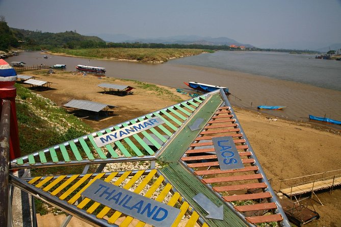 Chiang Rai in a Day: Hot Spring,White Temple,Golden Triangle,Yao&Akha Hilltribe - Golden Triangle and Chiang Saen: Where Borders Meet the Mekong