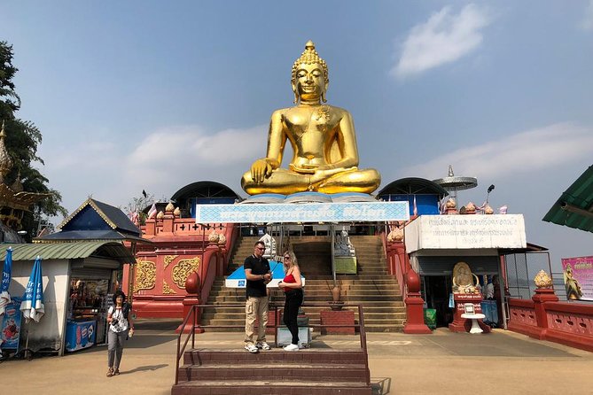 Chiang Rai One Day : White Temple, Golden Triangle, Boat Ride to Laos, Long Neck - Mae Khachan Hot Spring: a quick reset before the temples