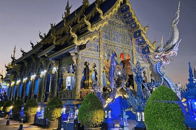 Chiang Rai Temples Plus Golden Triangle Private Hire With Guide - Wat Rong Khun White Temple: free grounds and a place to slow down