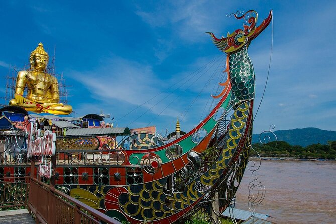 Chiang Rai Tour: Hot Spring,White Temple, Golden Triangle, Yao - Wat Rong Khun White Temple: surreal art you can actually study