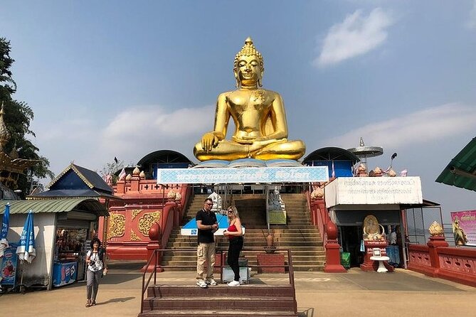 Chiang Rai Tour White Temple Golden Triangle Boat Ride to Laos - Golden Triangle and the Mekong meeting point