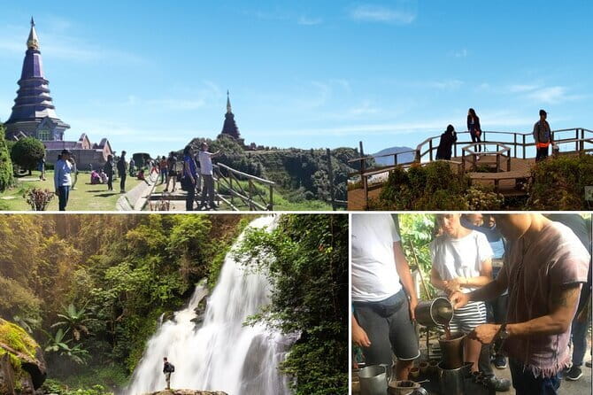 ChiangMai 1DayTour:Elephant Sanctuary,king&queen pagoda,waterfall - Waterfalls and wildlife talk: where the day slows down