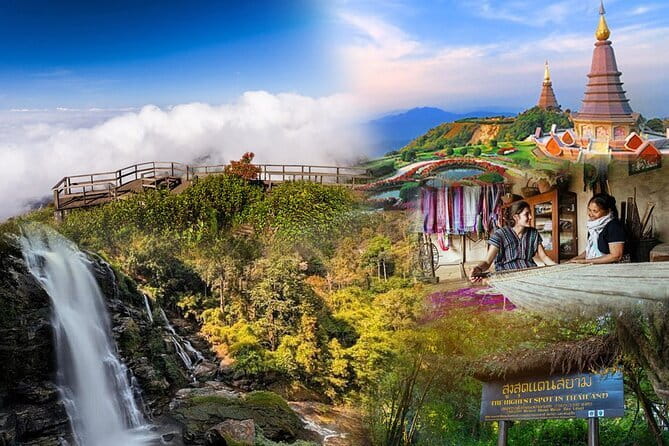 ChiangMai 1DayTour:Elephant Sanctuary,king&queen pagoda,waterfall - What the $123.49 price covers, and what you’ll still pay for