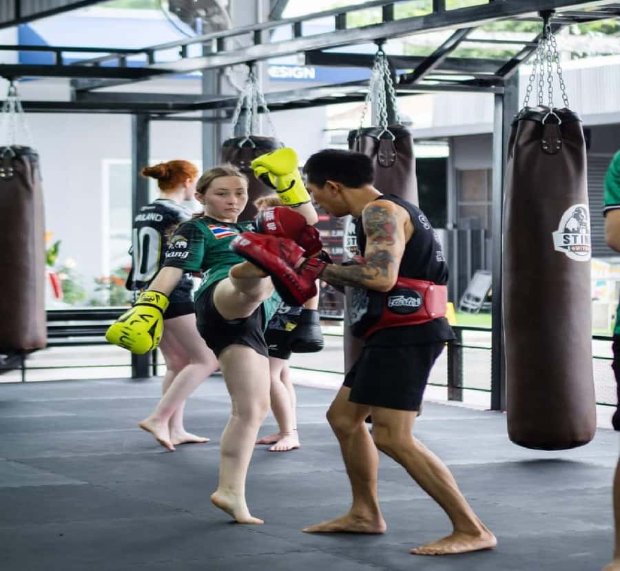 Chiangmai : Muay Thai Training academy - Finding Chiang Mai Muay Thai Training academy near Buak Hard Park
