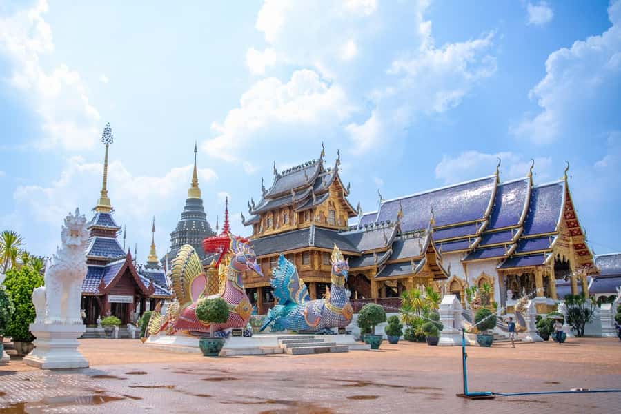 Chiangmai : Sticky waterfall & Land of angels & Wat ban den. - A half-day in Chiang Mai with three very different vibes
