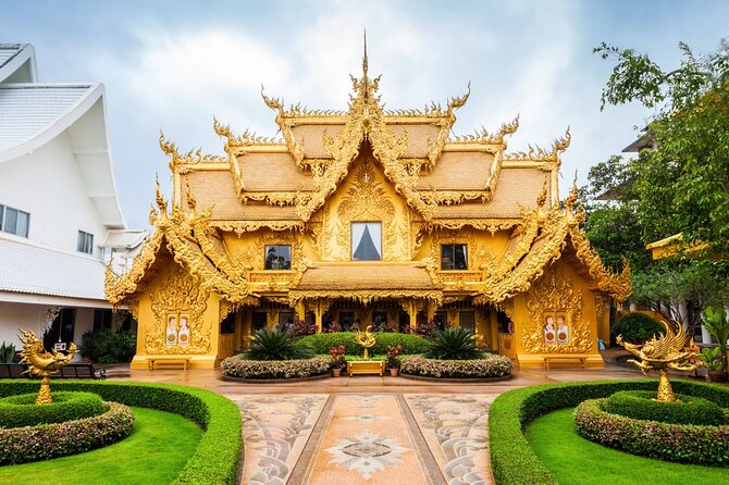 Chiangmai to White Temple, Blue Temple & Black museum - Stop 4: Baan Dam Museum (Black House), preserved animals, bones, and serious themes