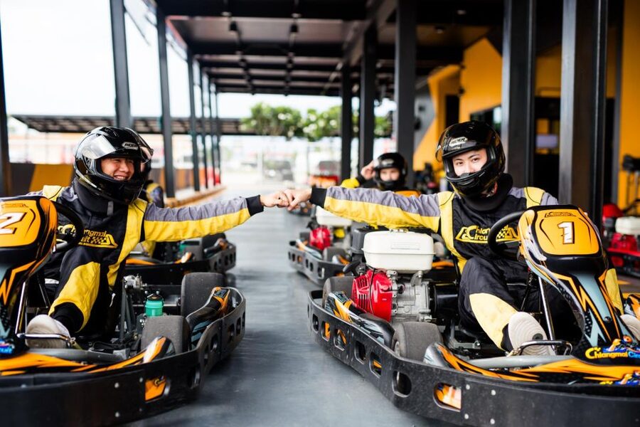 Circuit Karting Experience at Chiang Mai Circuit - Go Kart - Safety setup: free safety suit, staff guidance, and track support