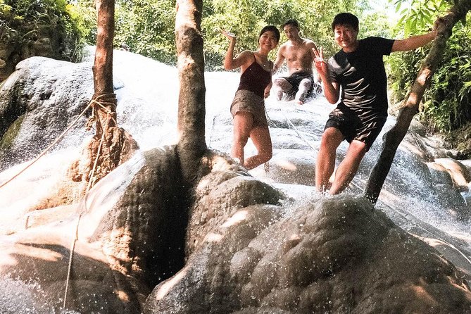 Climb Sticky Waterfall Like a Spiderman - Climbing Sticky Limestone, Step by Step