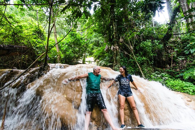 Climb Sticky Waterfall Like a Spiderman - Cool Down in the Natural Pool and Take It Slow