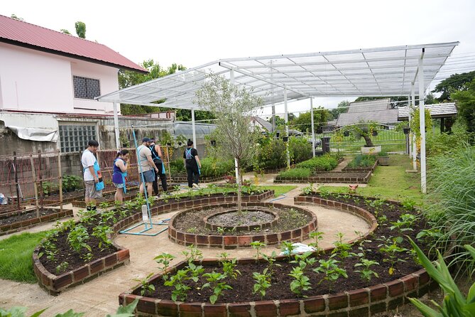 Cooking Class with Organic Farm in Chiang Mai at Mama Noi - Mama Noi Organic Garden, Smell the Herbs Before You Cook