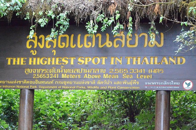 Doi Inthanon Day tour - Key highlights at a glance