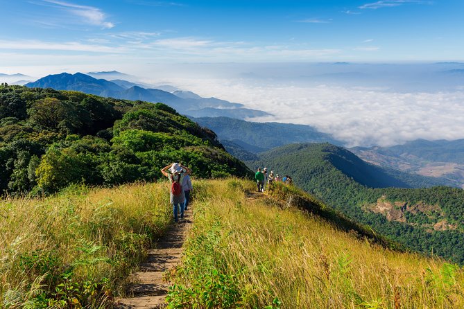 Doi Inthanon National Park - Thailand's Highest Peak - Wachirathan Falls: 30 minutes to catch mist, rainbows, and scale