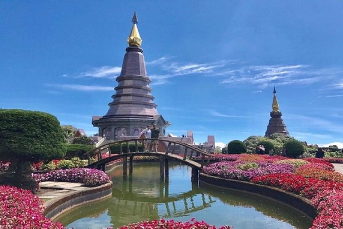 Doi Inthanon Waterfall and Royal Project Chiang Mai - Wachiratharn Falls, then rainforest boardwalk time