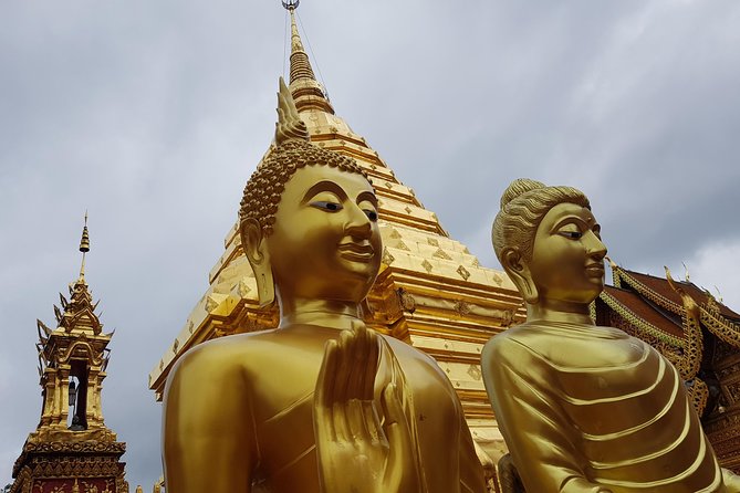 Doi Suthep temple and Trekking - Golden pagoda and temple meaning, without the lecture