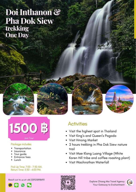 Eco-Friendly: Doi Inthanon & Pha Dok Siew Trekking Day Trip - The Pha Dok Sieo (Pha Dok Siew) Nature Trail hike: real walking, good payoffs