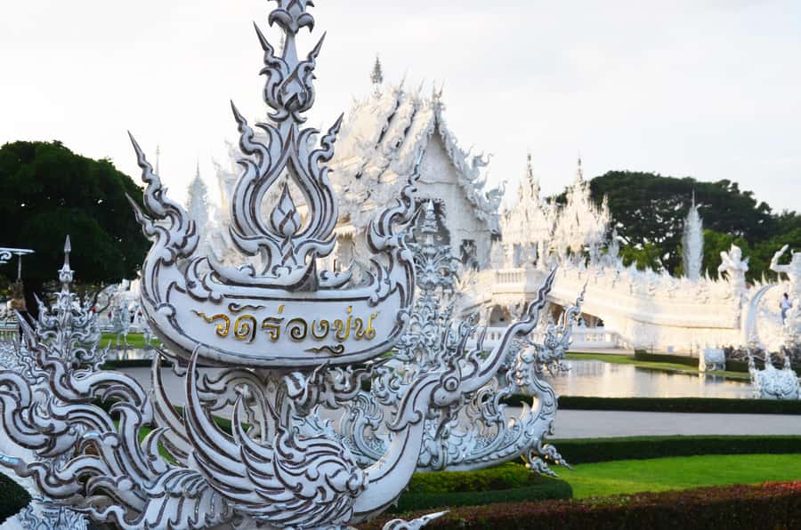 From Chiang Mai: Chiang Rai One Day Private Tour - Wat Rong Khun, the White Temple: Mirror Work and Modern Symbolism