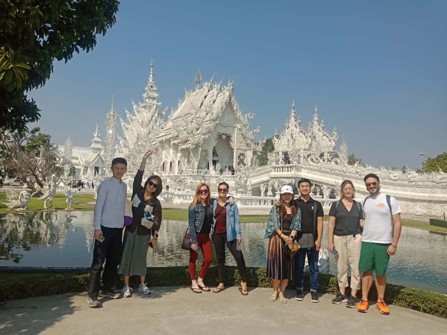 From Chiang Mai: Customize Your Own Private Chiang Rai Tour - Wat Rong Khun, Wat Rong Suea Ten, and Baan Dam Museum: temple and art time