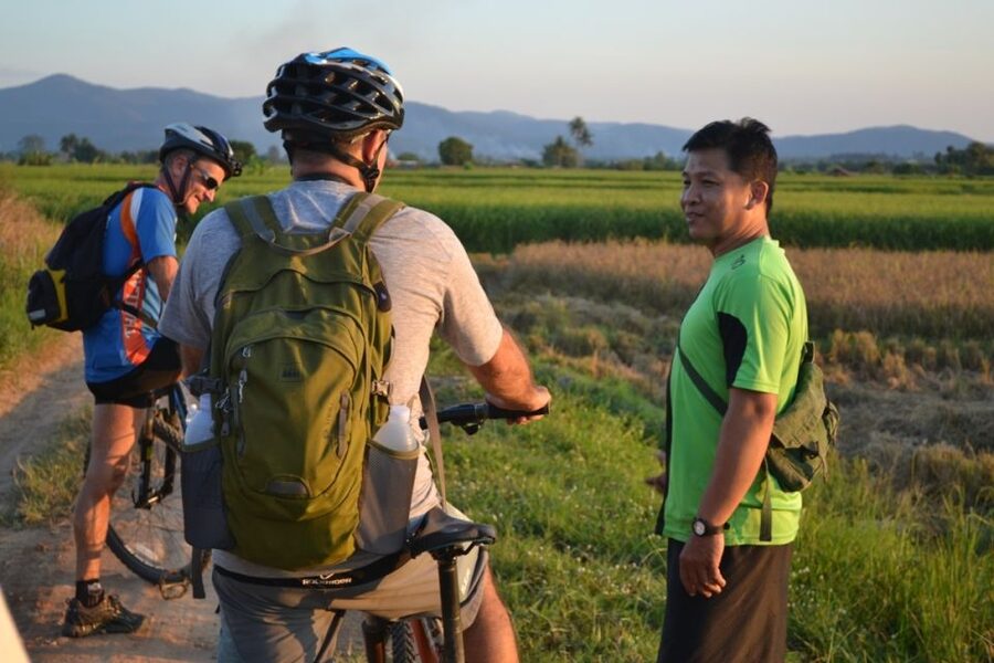From Chiang Mai: Mae Taeng Valley and Waterfalls Cycle Tour - Group size, pace, and what to do if the ride feels a bit harder