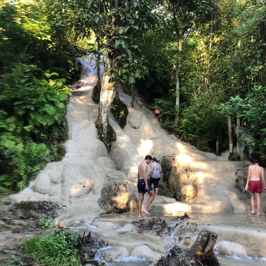 From Chiang Mai: Temples, Sticky Waterfall, and Orchid Farm - Doi Suthep and the Golden Pagoda Relic Story