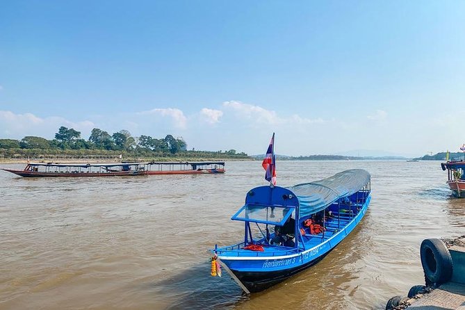 From Chiang Mai: White and Blue Temple & Golden Triangle Day Trip - Golden Triangle: where cultures meet at a border junction