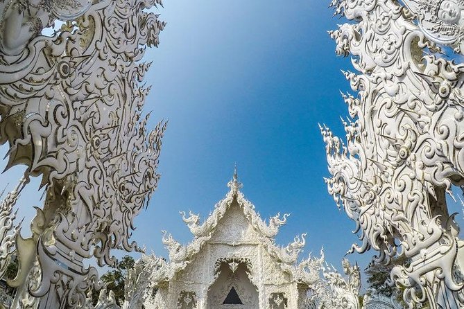 From Chiang Mai: White and Blue Temple & Golden Triangle Day Trip - Mekong boat trip in Chiang Rai Province: scenery time, not a speed stop