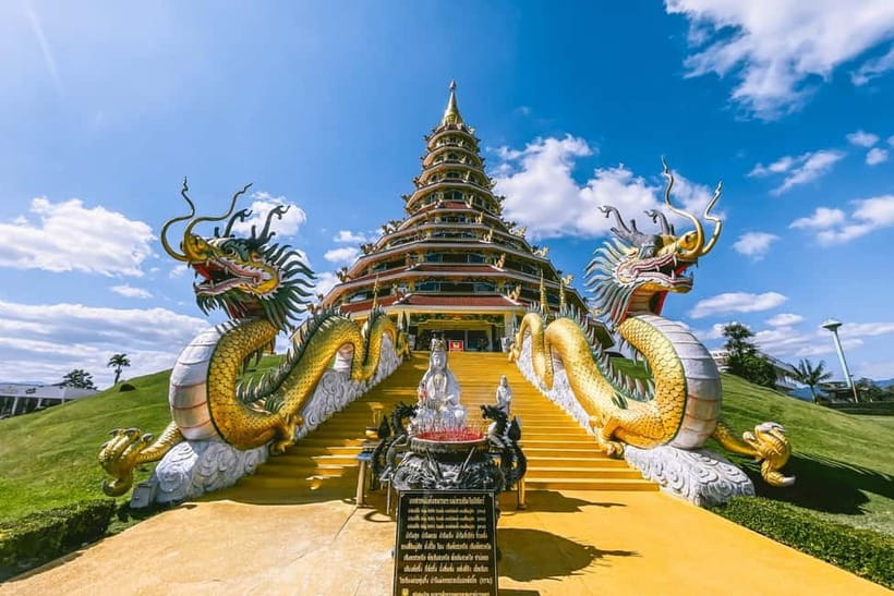 From Chiang Mai: White Temple, Blue Temple & Black House - Mae Kachan Hot Spring, a quick break that helps the day feel human